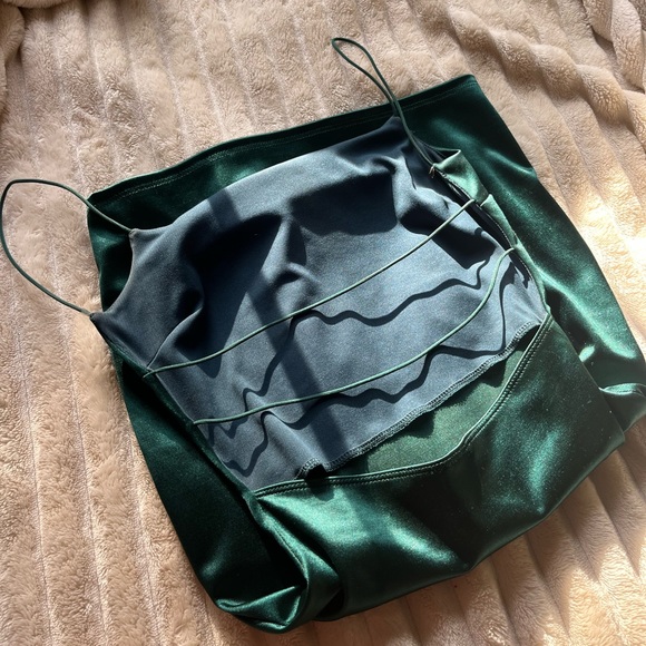 Windsor dark green mini dress - Picture 4 of 5